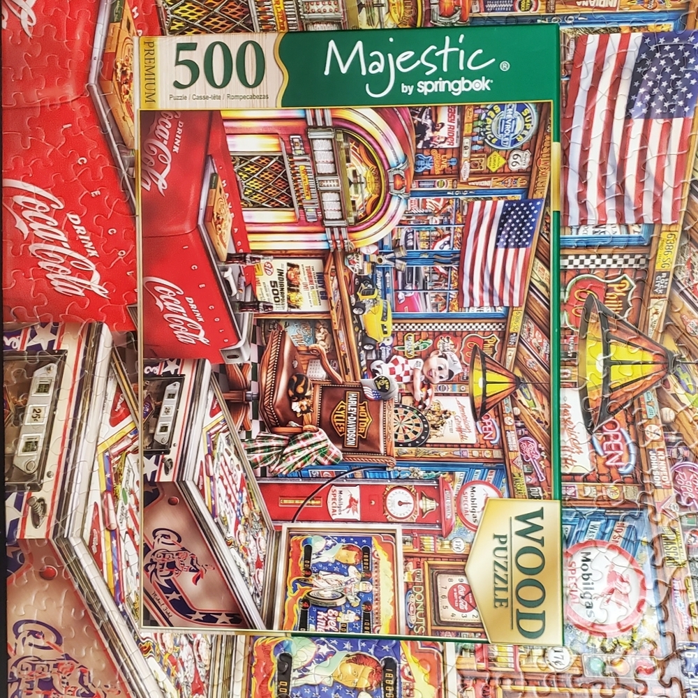 Wooden Puzzle - Manscave
